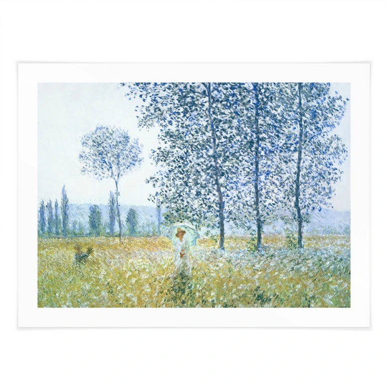 Plakat Monet - Marker om foråret 