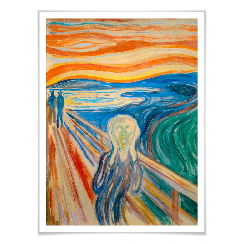 Poster Munch - Der Schrei 