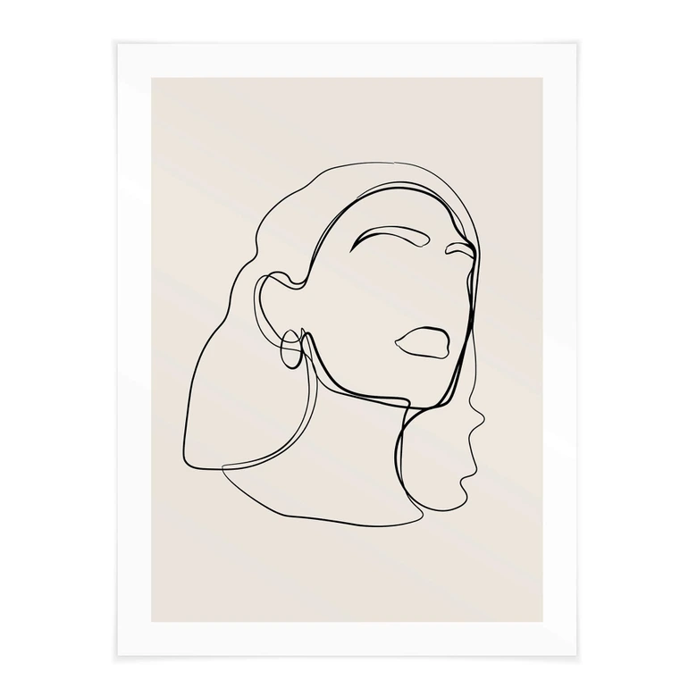 Poster NKTN - Line Art - Follow your dreams 