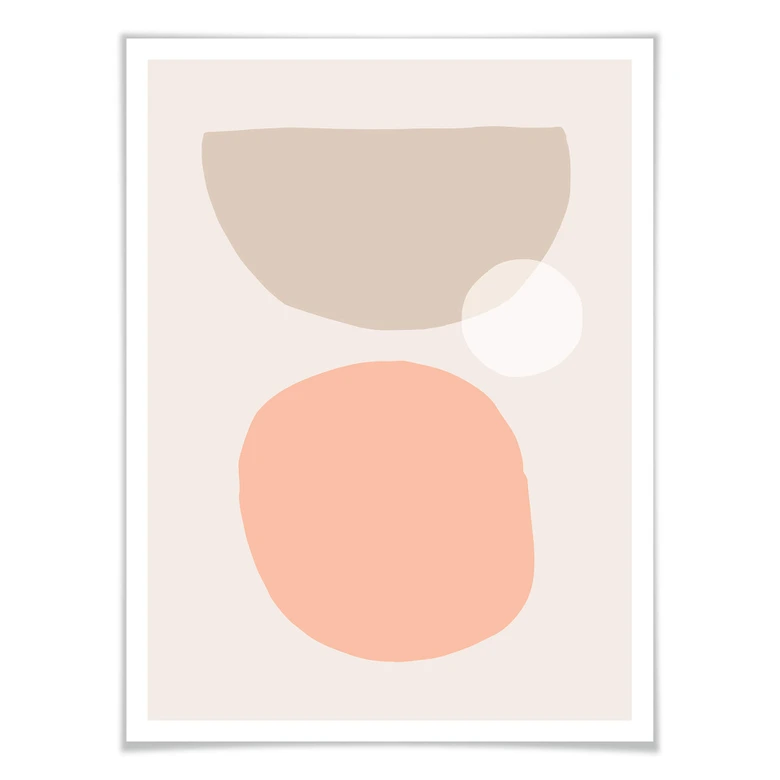 Poster Nouveauprints - Abstrakte Komposition 