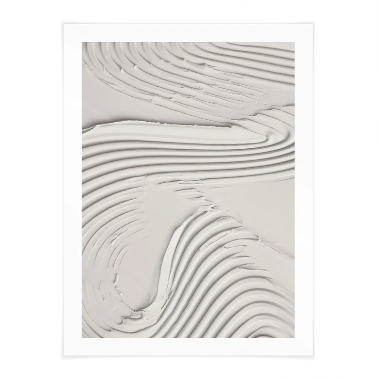 Poster Sanfte Strukturen in Beige - Pictufy Studio 