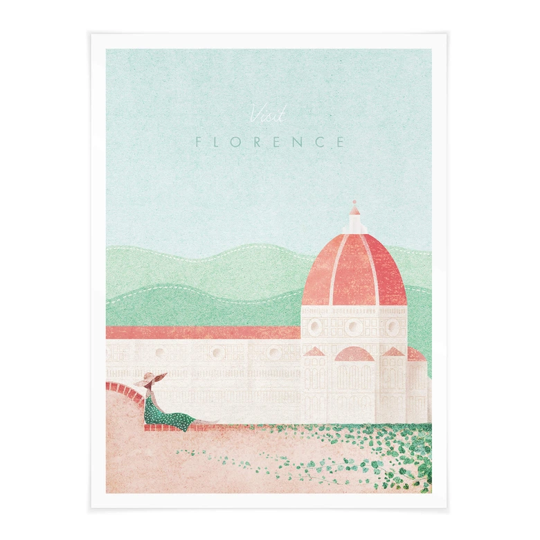 Poster Rivers - Florenz 