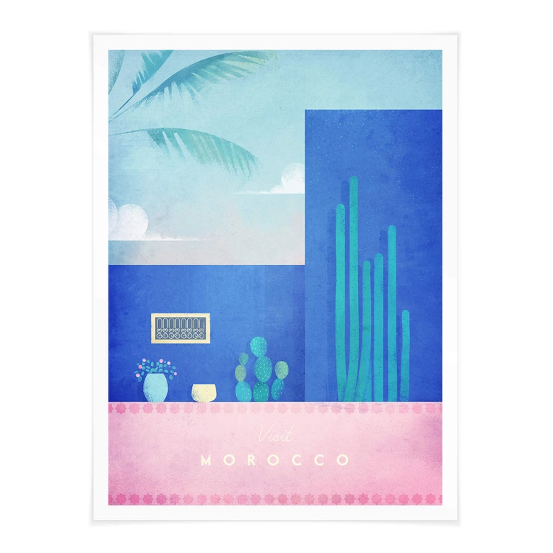 Poster Rivers - Marokko 
