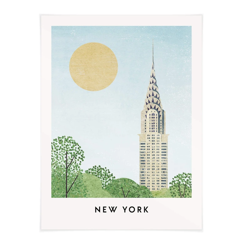 Poster Rivers - New York Modern 