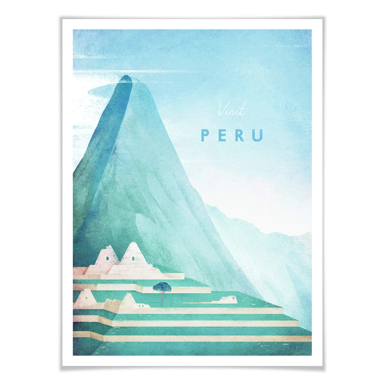 Poster Rivers - Peru 