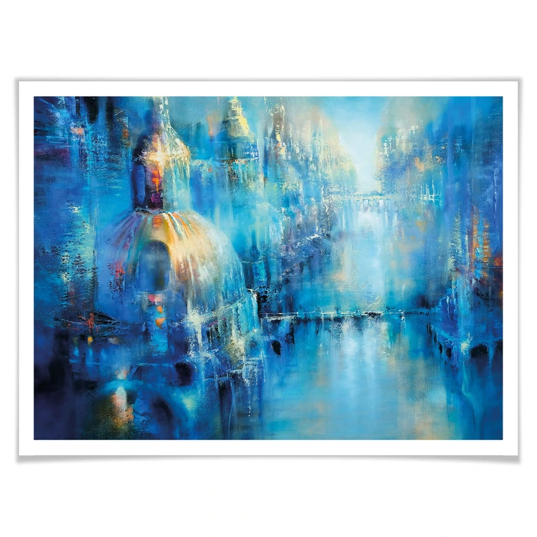 Poster Schmucker - Die alte Stadt 