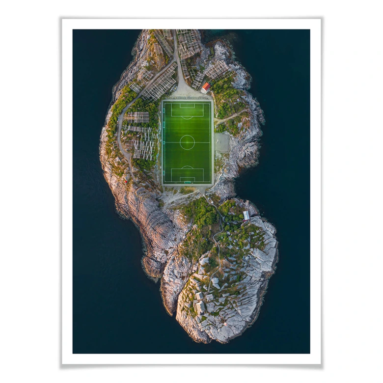 Poster Simoon - Fussballplatz am Rande der Welt 