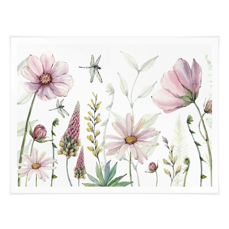 Poster Sir Edward - Zauberhafte Blüten 