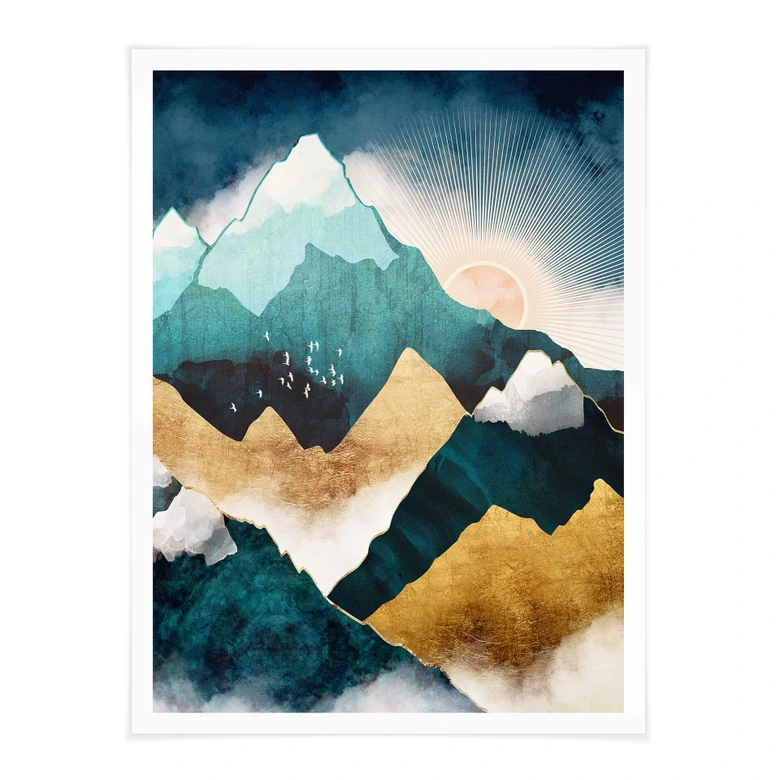 Poster SpaceFrog Designs - Tagesanbruch 
