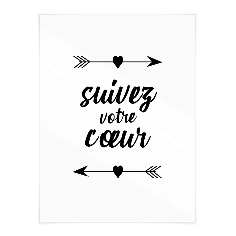 Poster Suivez votre cœur 