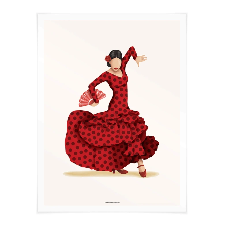 Poster Tohmé - Flamenco 