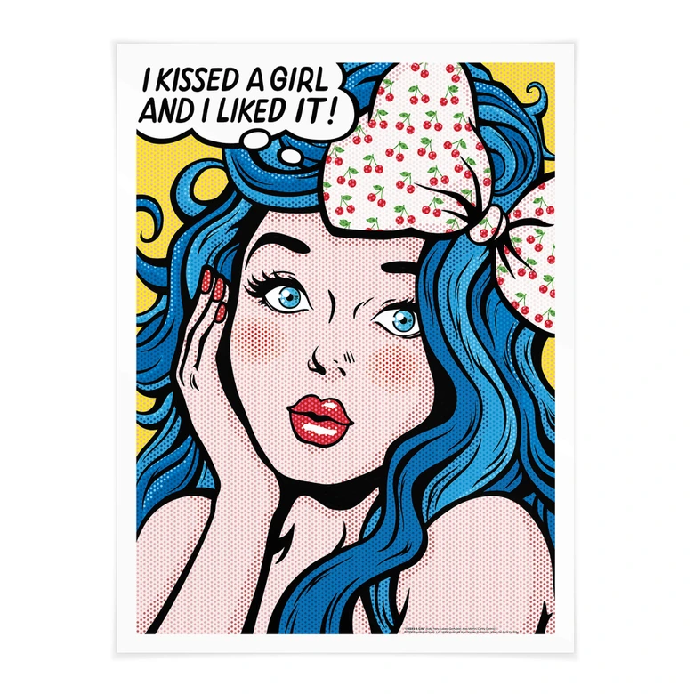 Poster Tohmé - I Kissed a Girl 