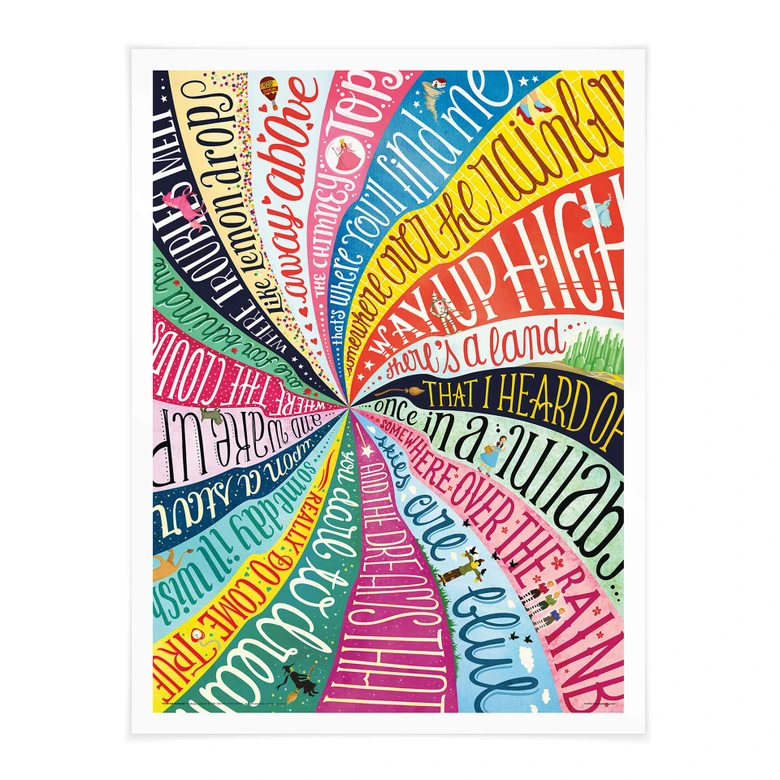 Poster Tohmé - Over the Rainbow 