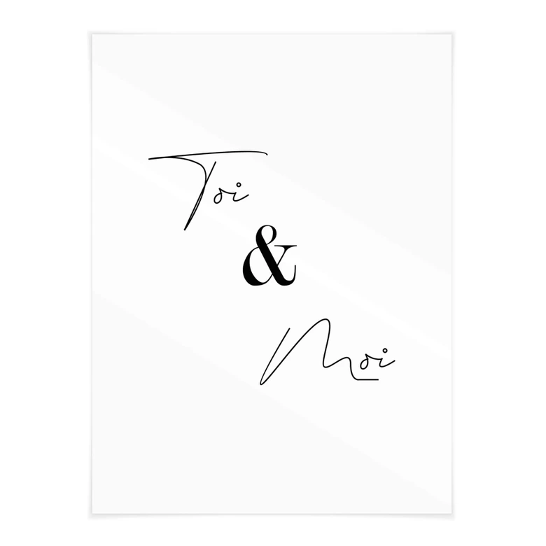 Poster Toi et moi 
