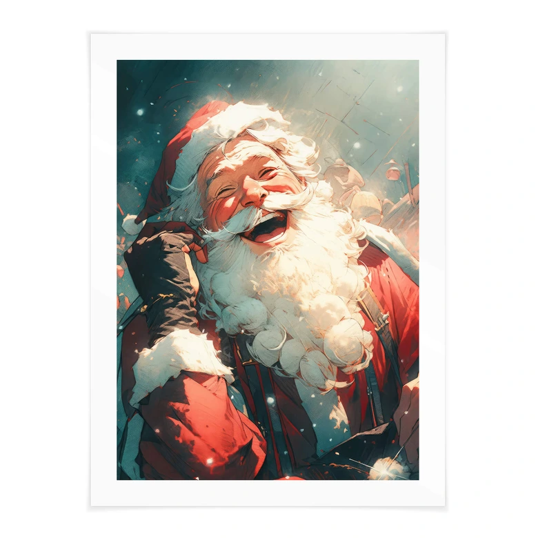 Poster Treechild - Kerstman 