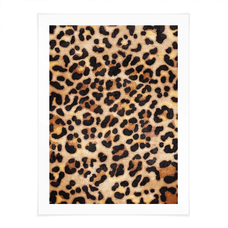 Plakat Vild leopard - Dyreprint - Tunaboylu 