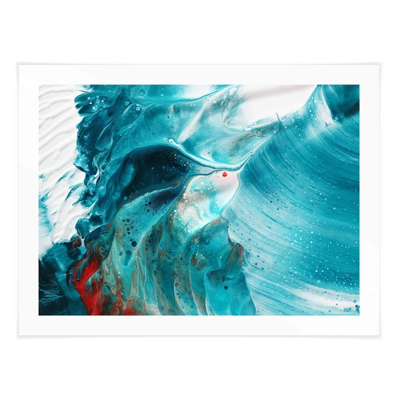 Poster Westum - Flying into the waves 