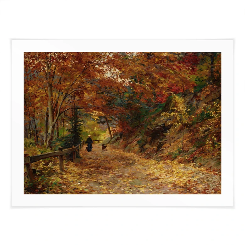 Poster Wisinger-Florian - Falling leaves 