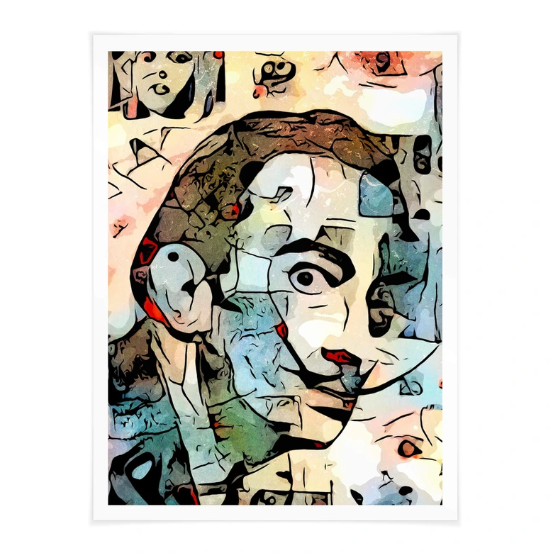 Poster Zamart - Hommage an Miro - Der Blick 