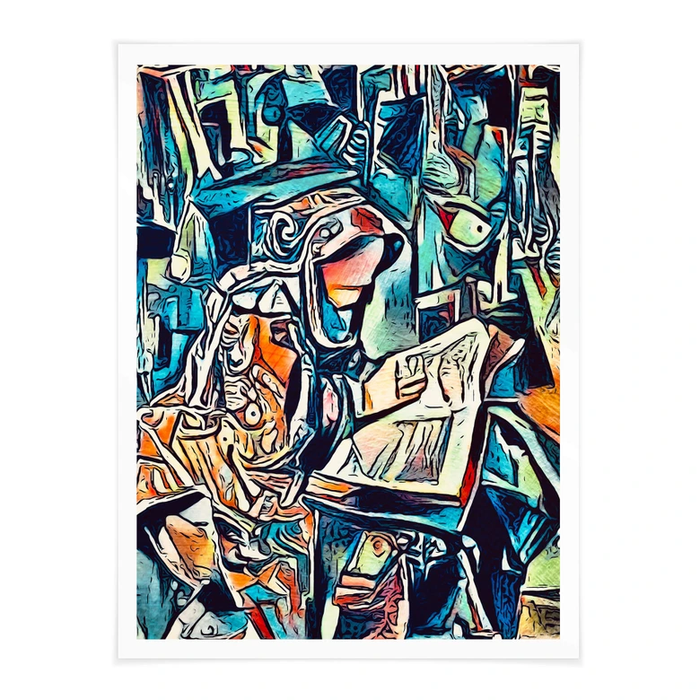 Poster Zamart - Hommage an Rembrandt - Hanna 