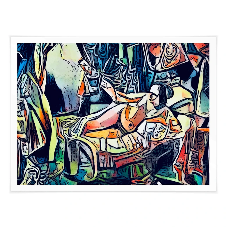 Poster Zamart - Hyllning till Rembrandt - Perseus mor 