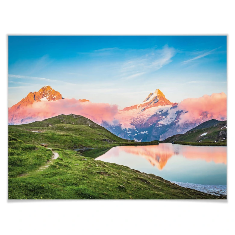Poster Huber - Bachalpsee 