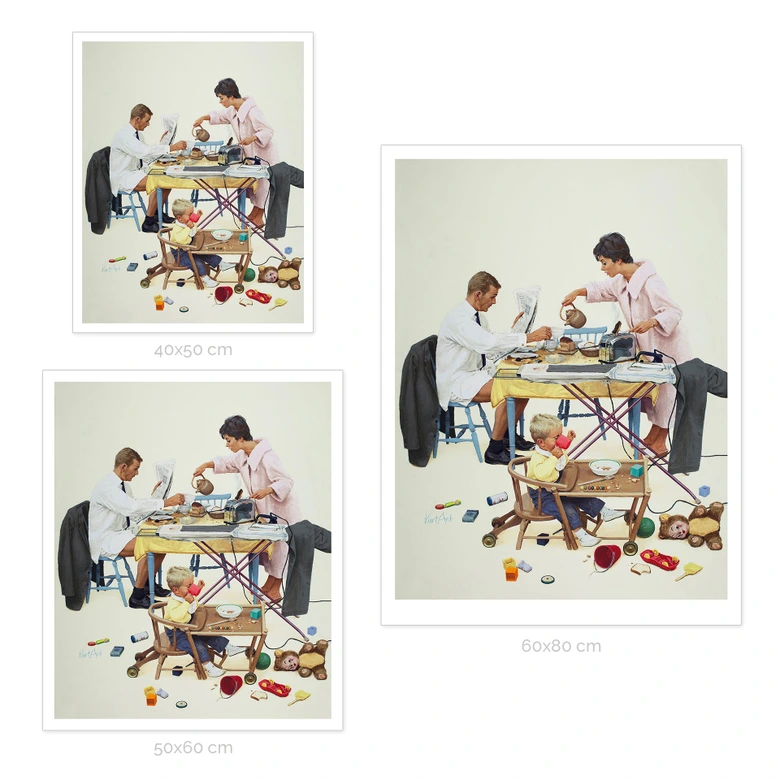 Poster Kurt Ard - Det är något som brinner här... (1960) 