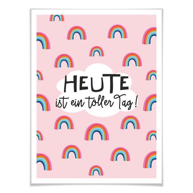 Poster H:)PPY LIFE - Heute ist ein toller Tag 