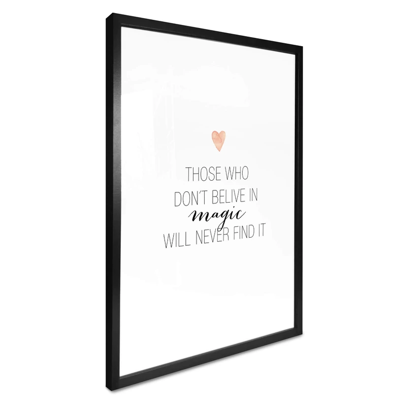 Poster Confetti & Cream - Believe in magic 