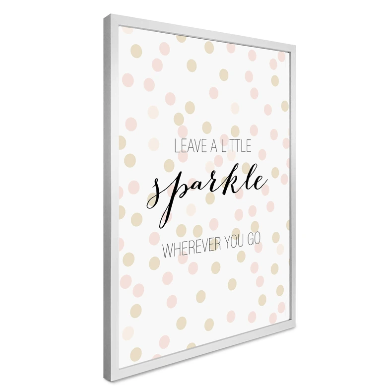 Poster Confetti & Cream - Leave a little sparkle wherever you go 