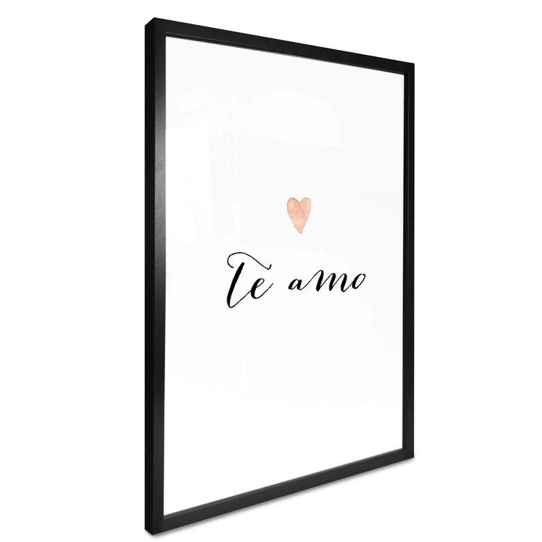 Poster Confetti & Cream - Te amo 