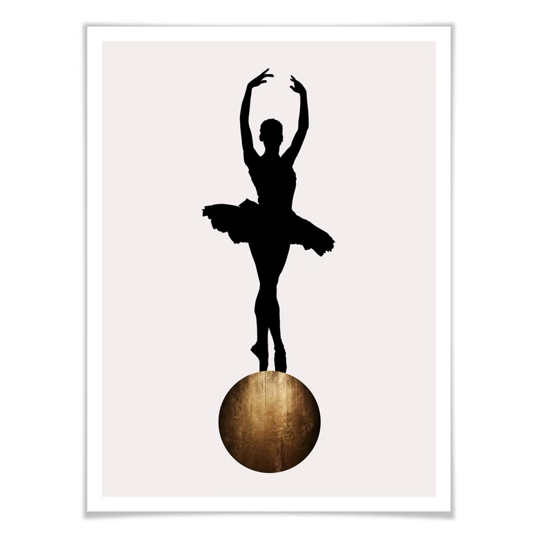 Plakat - Kubistika - Prima Ballerina 