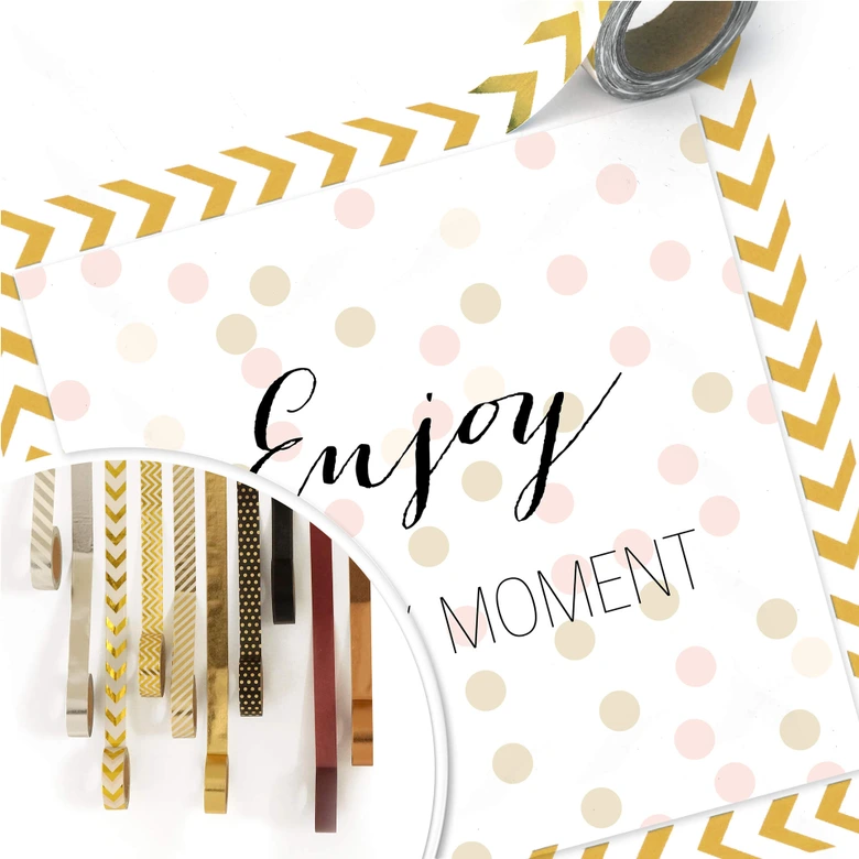 Poster Confetti & Cream - Enjoy every Moment 