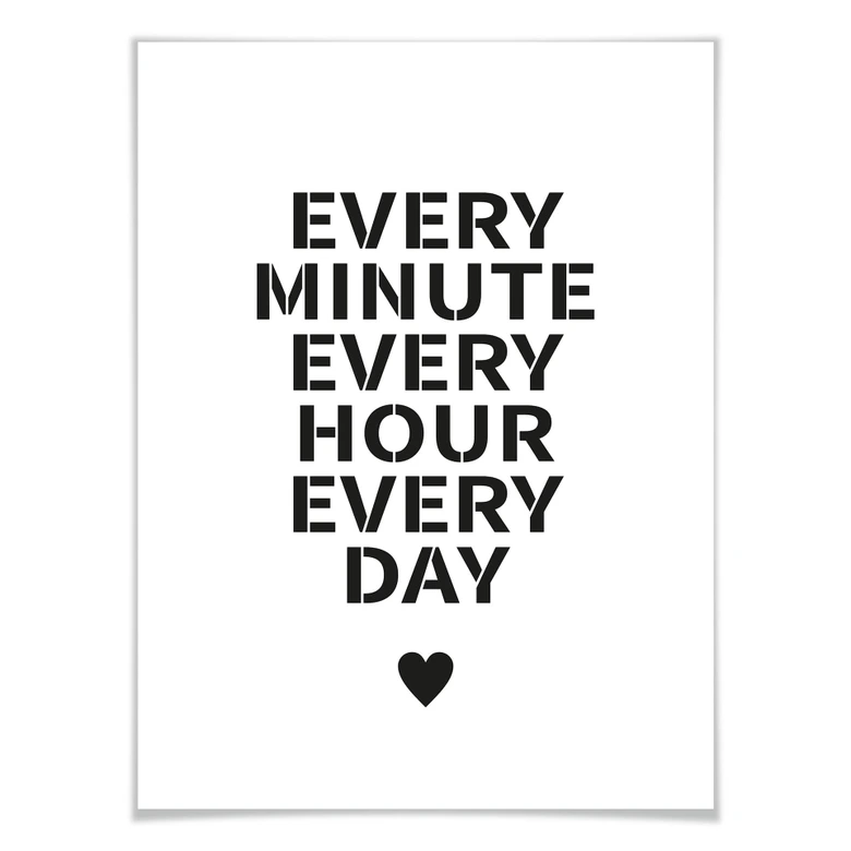Poster Every day 