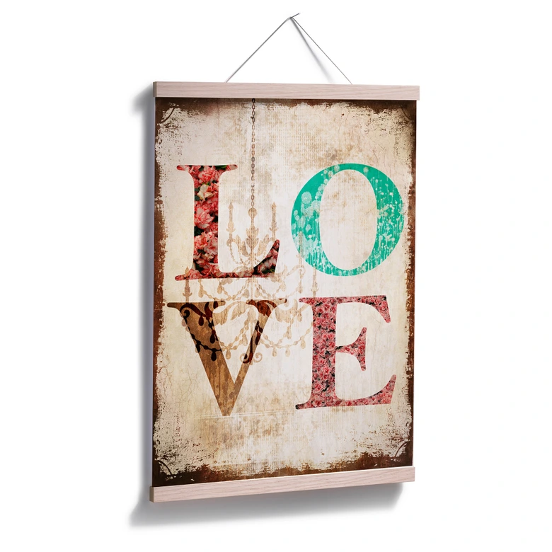 Poster Love - Vintage 