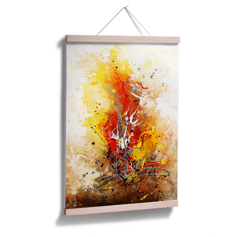 Poster Fedrau - Osterfeuer 