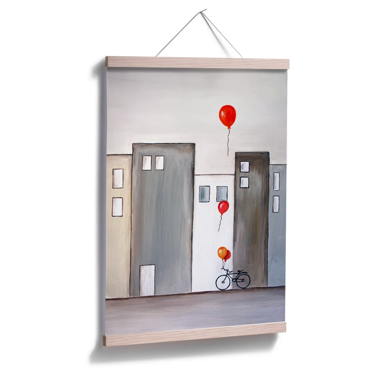 Poster Melz - Der Ballonverkäufer 