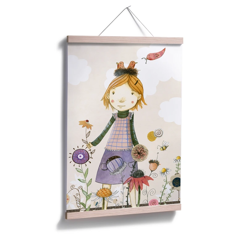 Poster Loske - Vogelnest 