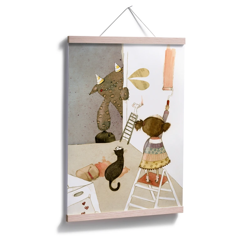 Poster Loske - Thuis 