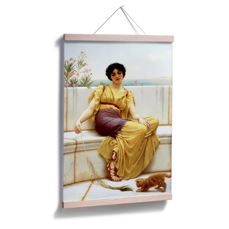 Poster Godward - Müßiggang 
