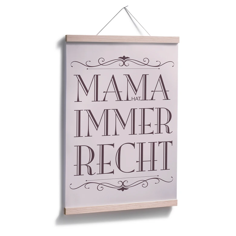 Poster Mama hat immer Recht - 02 