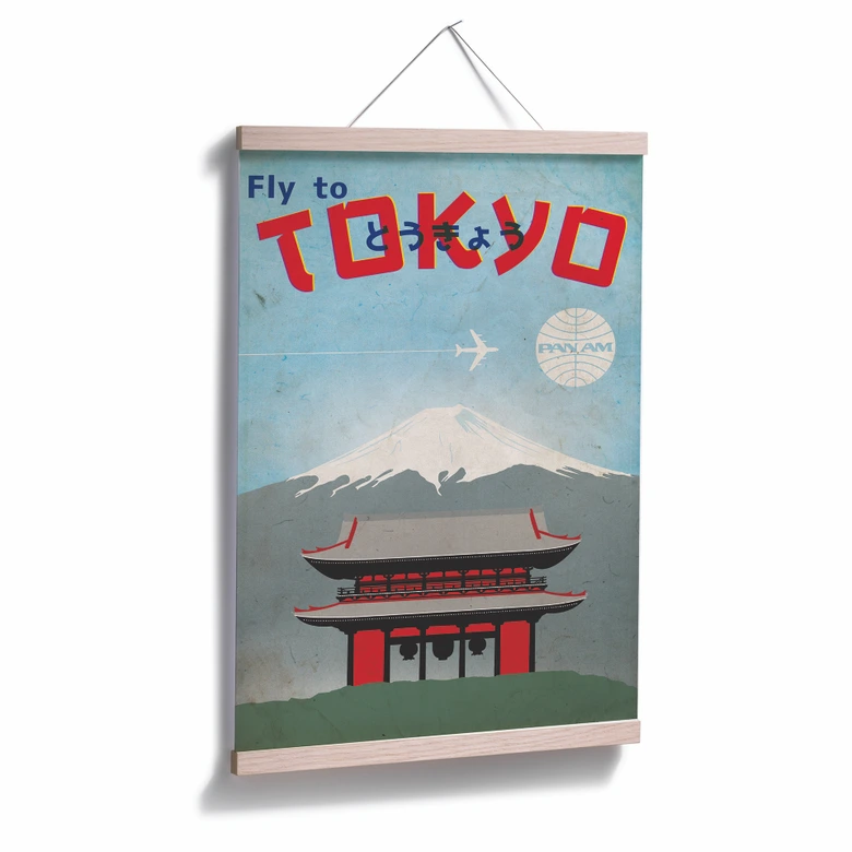 Poster PAN AM - Fly to Tokyo 