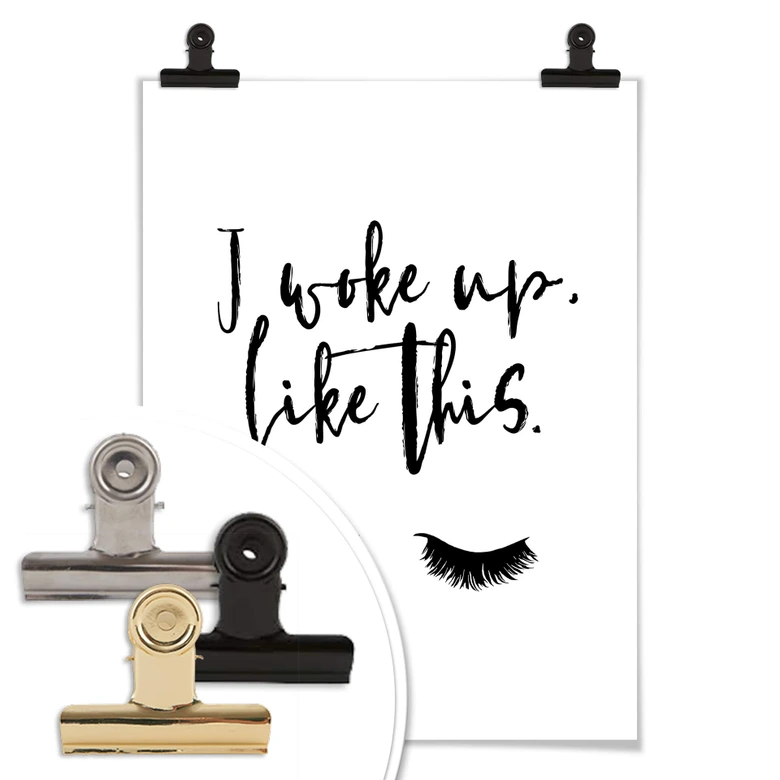 Poster I woke up like this 
