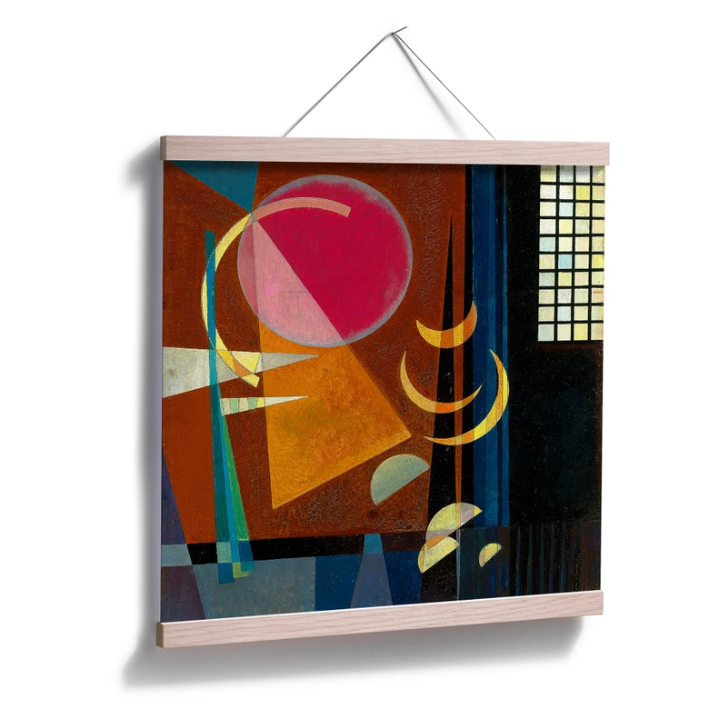 Poster Kandinsky - Scharf und ruhig 