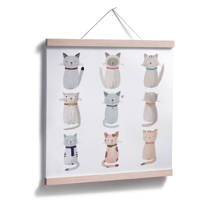 Poster Loske – Cat Family 