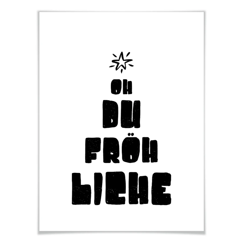 Poster - Oh du fröhliche 