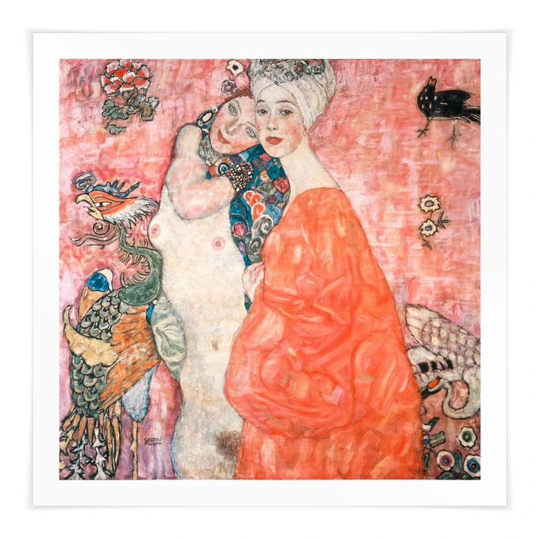Póster Klimt - Las novias - Cuadrado 