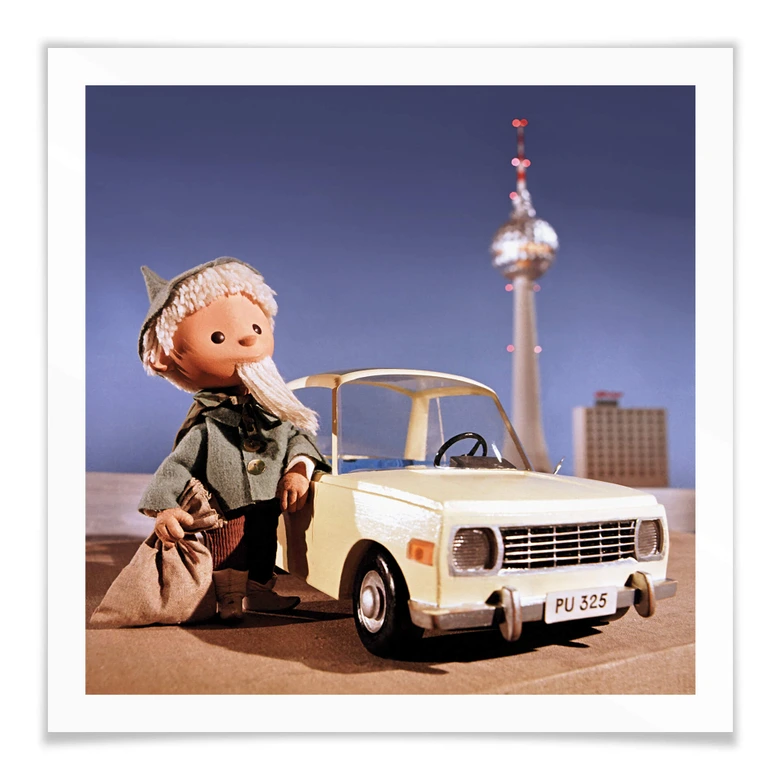Poster Sandman at Alexanderplatz 