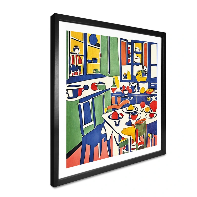 Póster En la cocina - Inspirado en Matisse - Zamart 