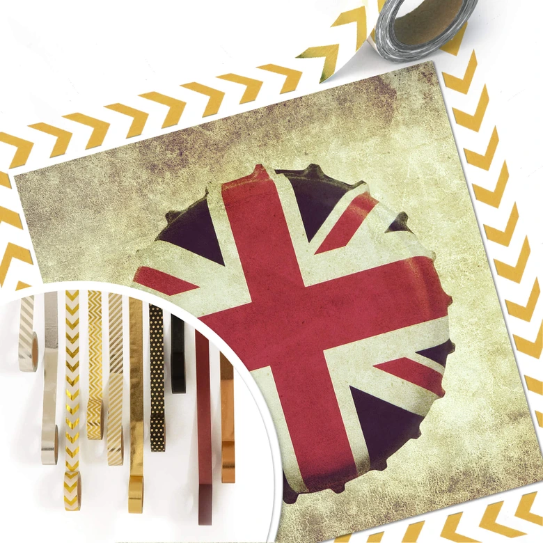 Poster Britischer Kronkorken 